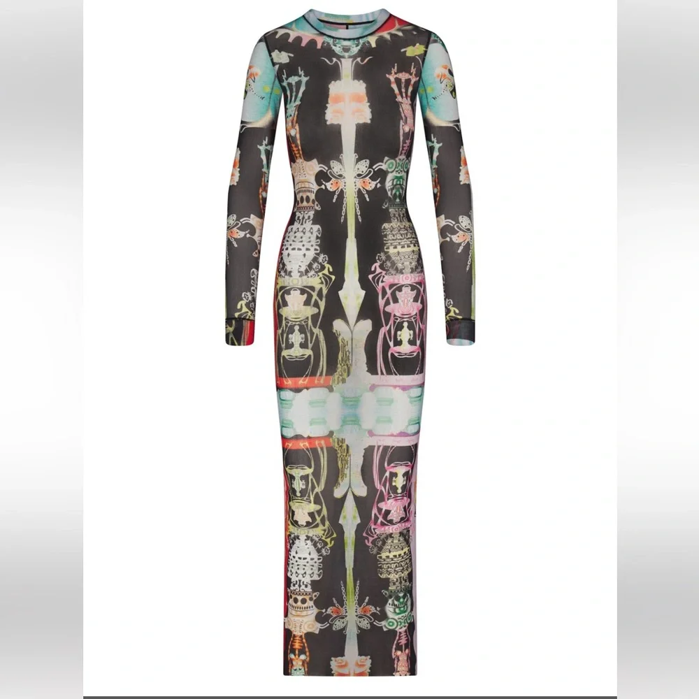 SKIMS SUMMER MESH DRESS - Picture 2 of 5